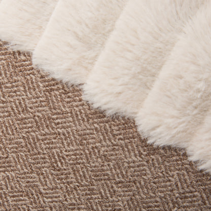 Ellen Donut Dog Bed (in Tan, Pink or Grey) by Scruffs