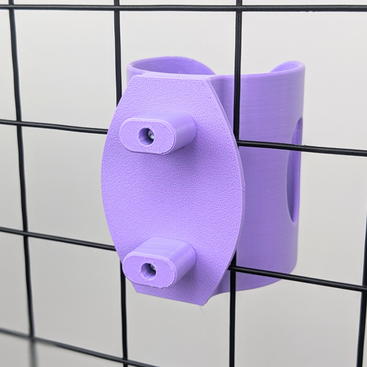 Cage Mounting Kit For Water Bottle Holder - Pastel Purple-0