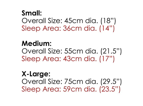 Ellen Donut Dog Bed (in Tan, Pink or Grey) by Scruffs