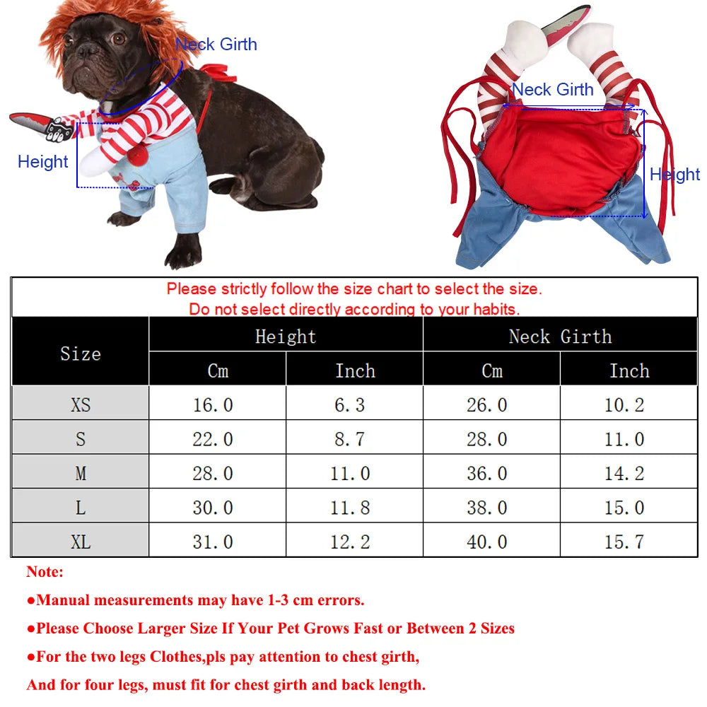 Halloween Cat Costume Funny Dress Up Pet Clothes Cute Cosplay Party Pet Apparel for Small Medium Large Cats Festival Kitten Gift