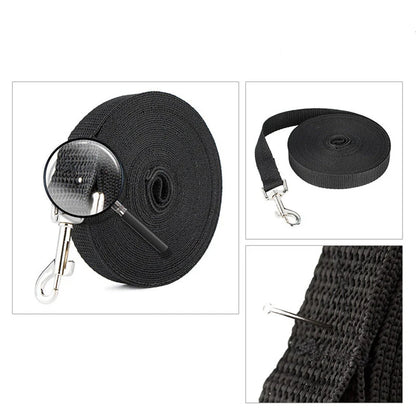 Dog Leash For Medium Large Dogs Pet Puppy Cat Walking Training Lead Rope Big Dog Nylon Rope Long Leashes 6m 10m 15m 20m 30m 50m