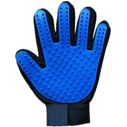 Popular hot selling pet dogs and cat hair combing gloves sturdy and durable effective hair combing pet supplies