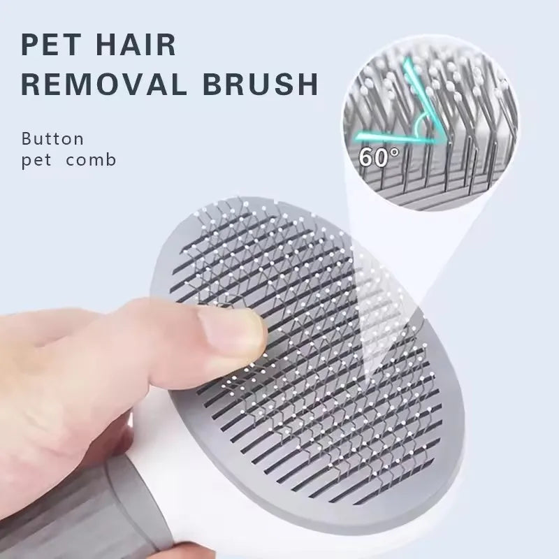 Dog Hair Remover Brush Cat Dog Hair Grooming And Care Comb For Long Hair Dog Pet Removes Hairs Cleaning Bath Brush Dog Supplies