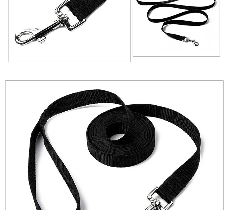 Dog Leash For Medium Large Dogs Pet Puppy Cat Walking Training Lead Rope Big Dog Nylon Rope Long Leashes 6m 10m 15m 20m 30m 50m