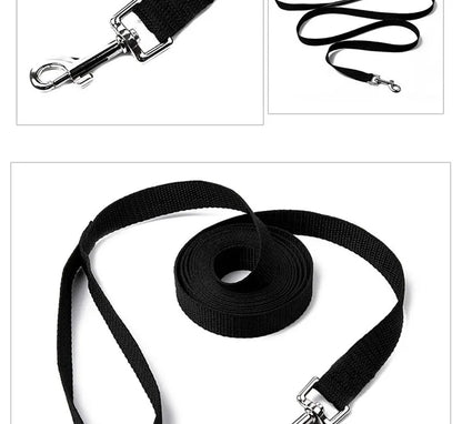 Dog Leash For Medium Large Dogs Pet Puppy Cat Walking Training Lead Rope Big Dog Nylon Rope Long Leashes 6m 10m 15m 20m 30m 50m