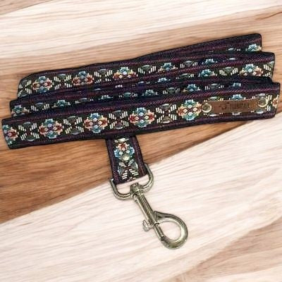 Chic Cotton Dog Lead for Stylish Pooches-0