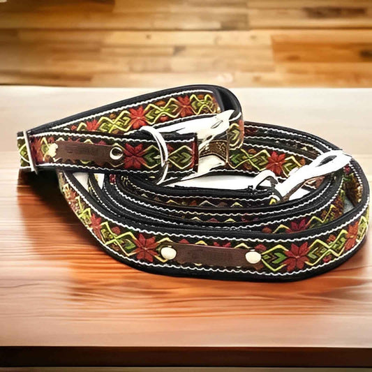 Finnigan's Fabulous Fabric Dog Collar Set