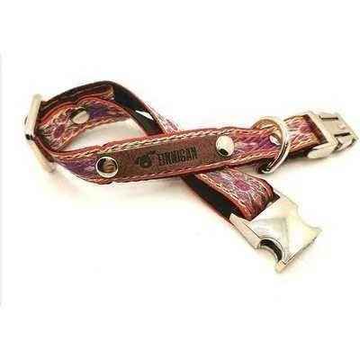 Finnigan Small Dog Collar: Personalised Engraving & Designer Fabrics