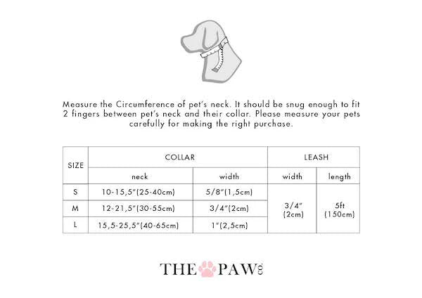 Ruby Dog Collar, Dog Collar & Dog Bowtie (Set) – by The Paw Co.-7